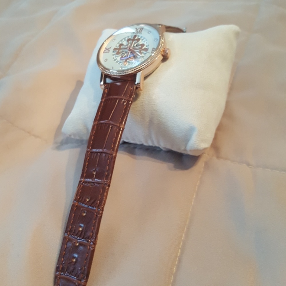 Copper Brown Geneva Men's/women's watch